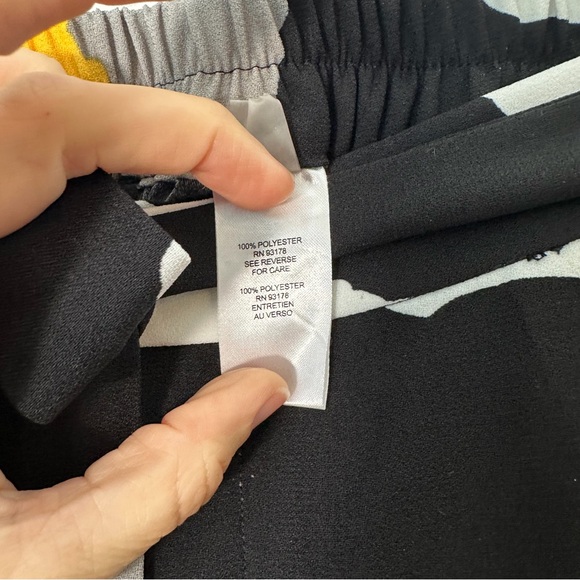 Tahari wide leg cropped pants size XL - Picture 5 of 6